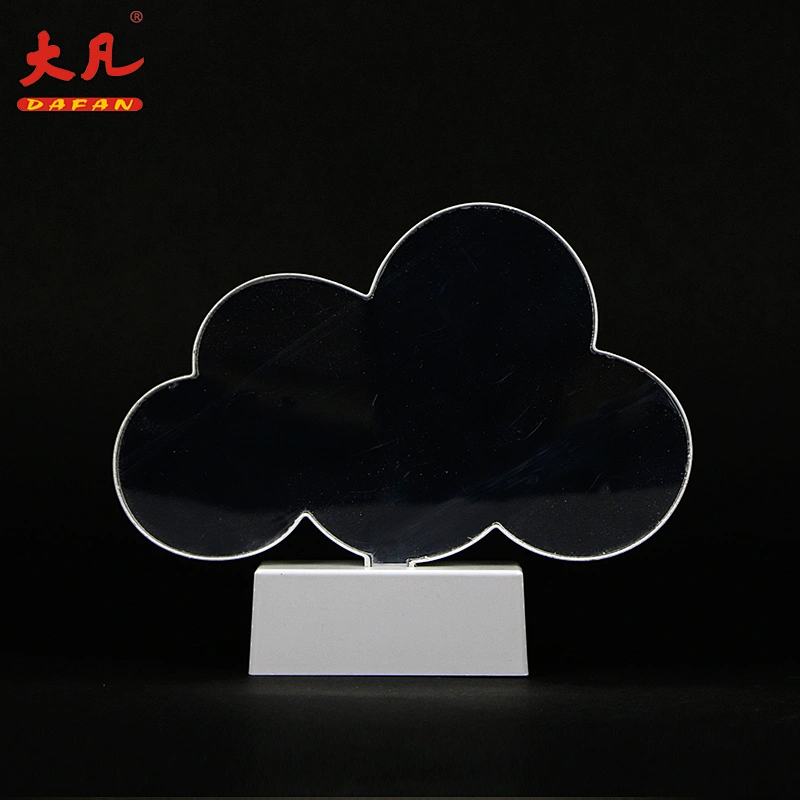 usb & battery star shape 3d led mirror light night indoor tunnel mirror atmosphere wall table panel light