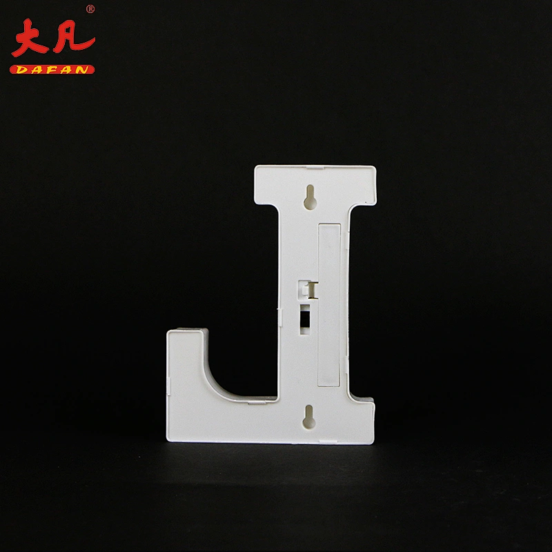L shape word light festival decoration led plastic letter light battery room light