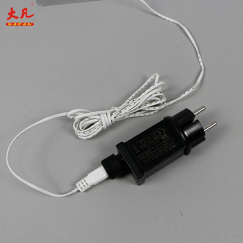 wholesale waterproof 120cm artificial Christmas led Christmas copper wire silver branches flower tree light