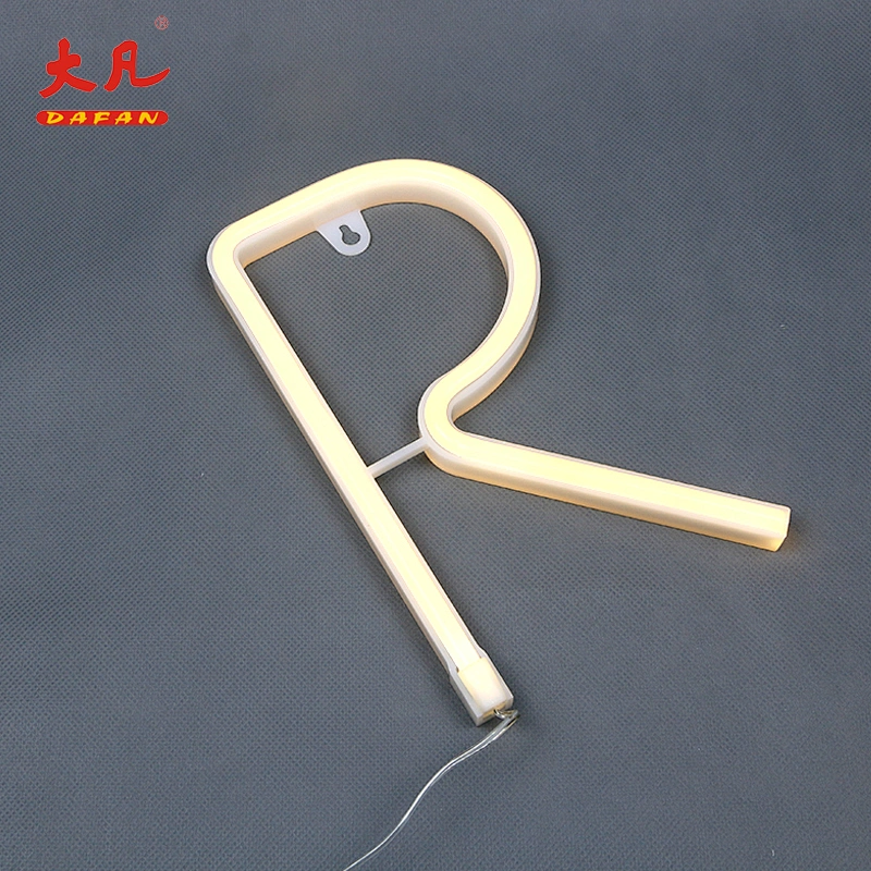R china neon sign led neon flex rope light letter pvc room lighting led neon lamp