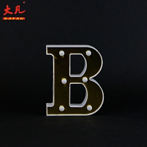 B battery operated led plastic table lights high quality festival decoration led light