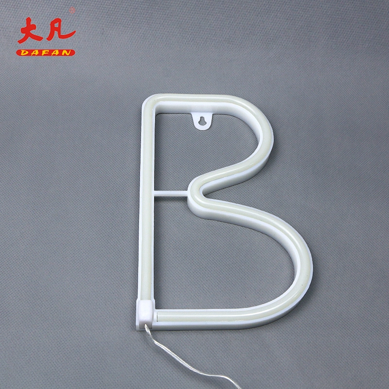 B畅销明星婚礼装饰led字幕usb字母霓虹灯