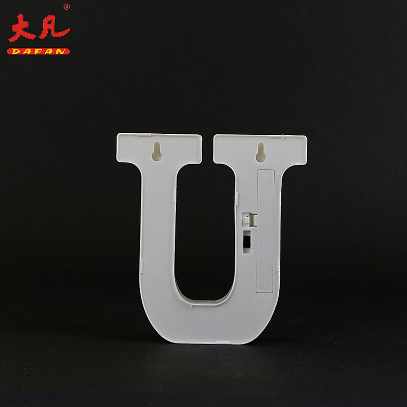 wholesale Christmas party decoration advertising sign plastic alphabet 3d led letter light