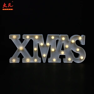 Decorative LED Marquee Sign for kids night light Christmas gift battery operated party lights decor