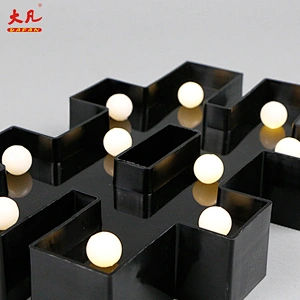 factory price decor lights # clear plastic marquee lights battery powered led plastic lights