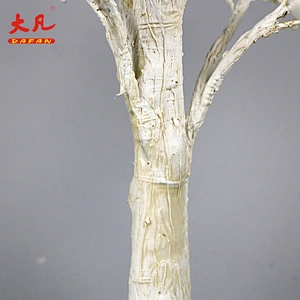 热卖人造树枝模拟电池led白花树枝树灯
