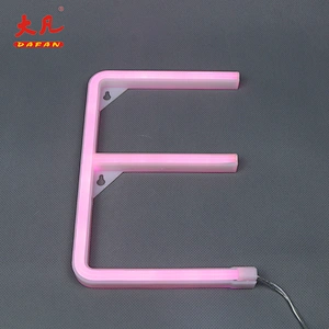E neon letter jewelry festival decoration room light led neon rope neon window lights led