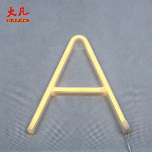 A decorative neon led rope decorative lamp flexible neon light pvc usb neon sign