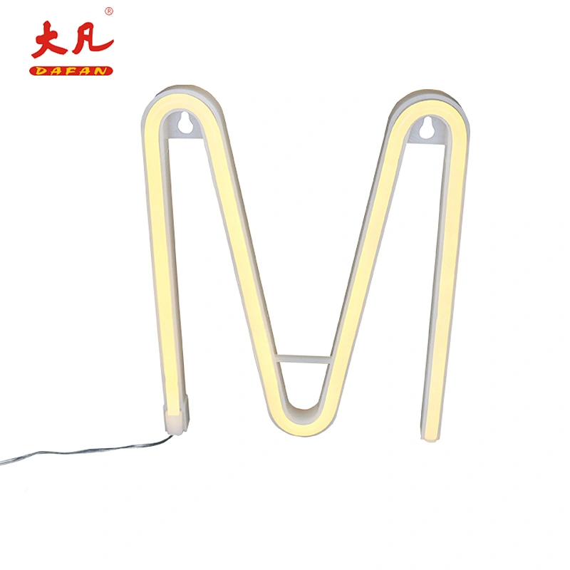 M Christmas decorative neon lamp palette neon home decorative lighting table light neon light letters
