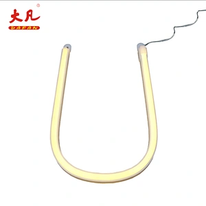 U Shape festival decoration led neon flexible tube Christmas ring lights weddings decoration signs