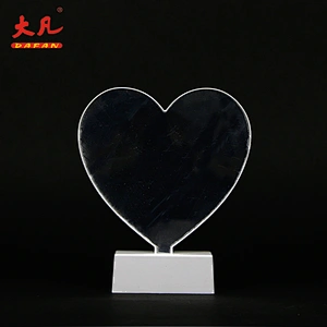love shape table infinity mirror panel led light battery tunnel night indoor lamp for wedding