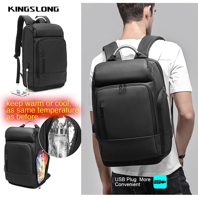 Kingslong china suppliers new design products usb backpack bag