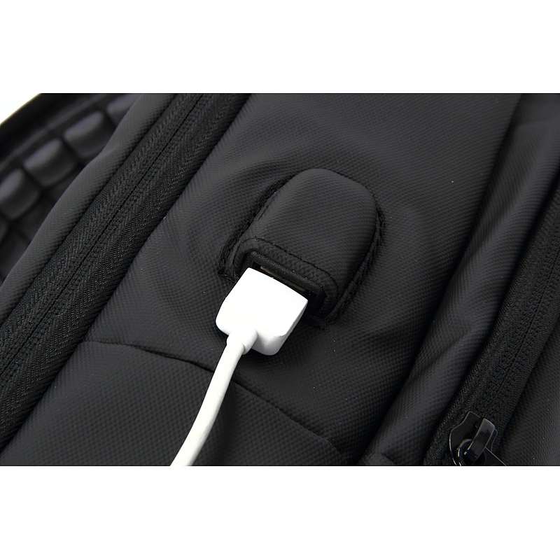 Hot selling Chest Sling Bag Shoulder Backpack CrossBody Chest Bags Daypack with USB Charging Port