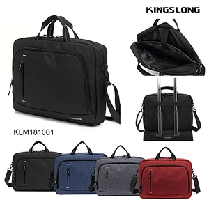 China KINGSLONG Tendencia de 15 pulgadas Ordenador portátil Bolsa de portátil Maletín para hombres Maletín de negocios Hombro Messenger Bag