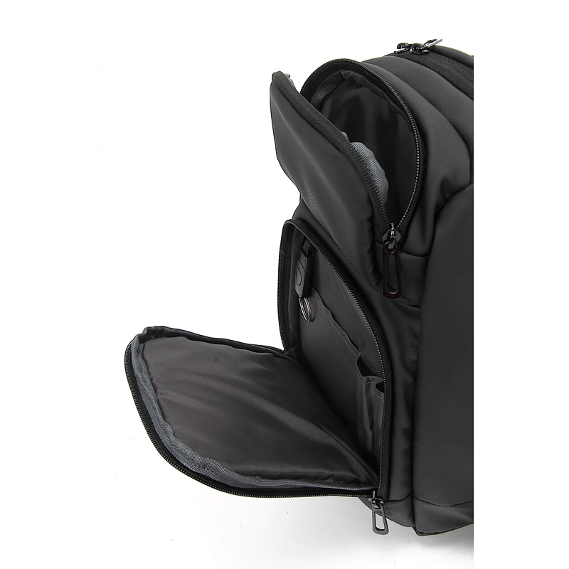 Hot selling Chest Sling Bag Shoulder Backpack CrossBody Chest Bags Daypack with USB Charging Port