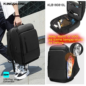 Kingslong Wholesale Light-weight Shoulder Straps Padded Backpack