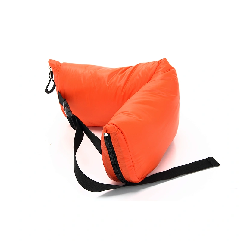 Waterproof Travel Pillow Backpack Foldable Soft Bag for Sleeping in Flight Customized Logo