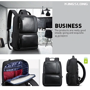 NATIONAL Style and Polyester Main Material business laptop backpack