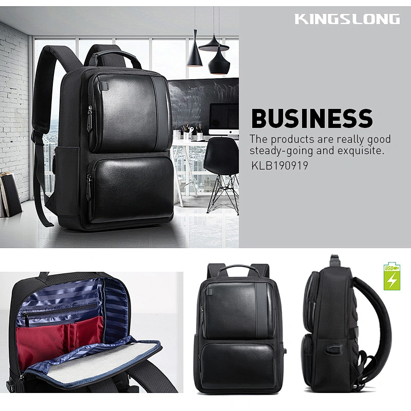 NATIONAL Style and Polyester Main Material business laptop backpack