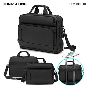 KINGSLONG Trend 15 inch Laptop Computer Notebook Bag Briefcase for Men Business Briefcase Shoulder Messenger Bag