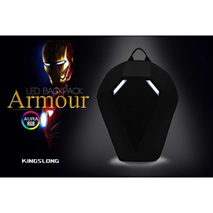 Kingslong hard EVA  gaming backpack led laptop bag