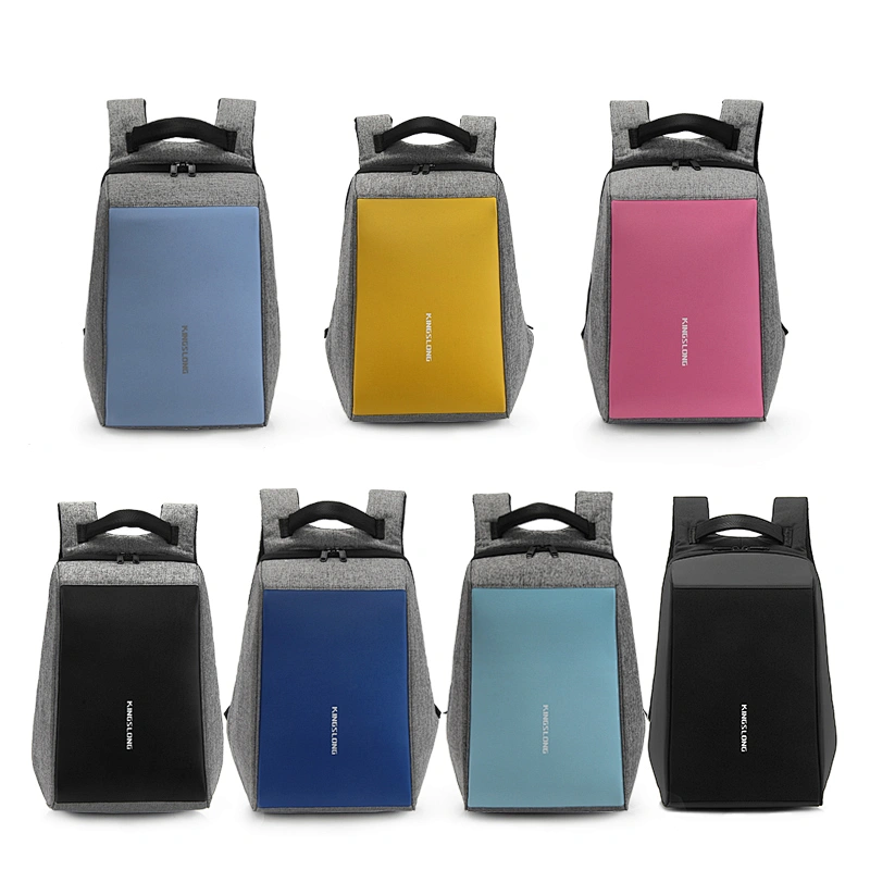 Sac à dos de voyage antivol, business Laptop School Bookbag avec port de charge USB, sac résistant à l’eau pour les hommes - Femmes Fit 15.6 Pouces Ordinateur portable