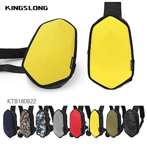 Kingslong fashion scratch proof chest sling bag