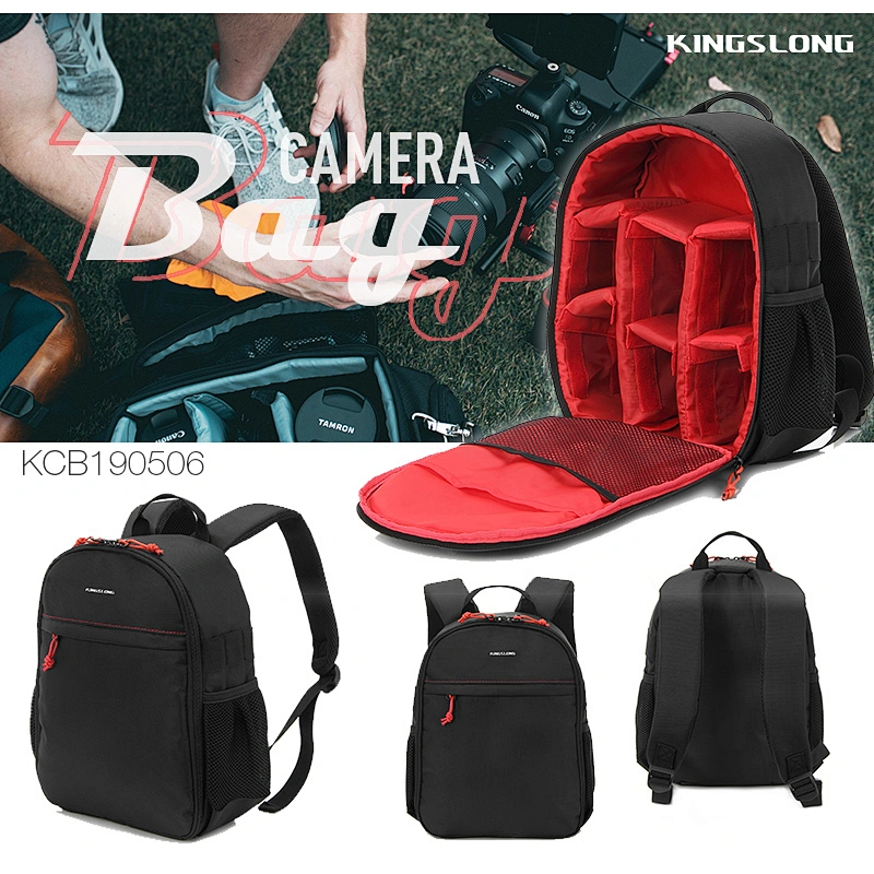 Caméra rouge à dos