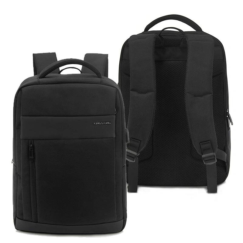 Mochila portátil para hombres durable negocios viaje computadora bolsa con USB carga port Work School College Daypack