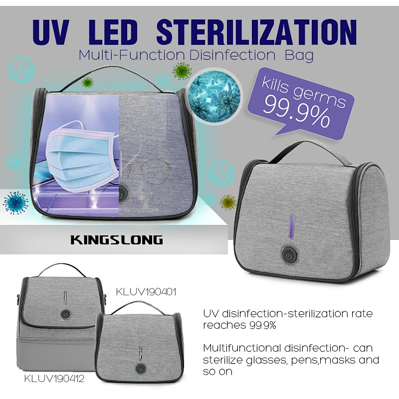 Bolsa de esterilización impermeable de bolsa UV portátil multifuncional