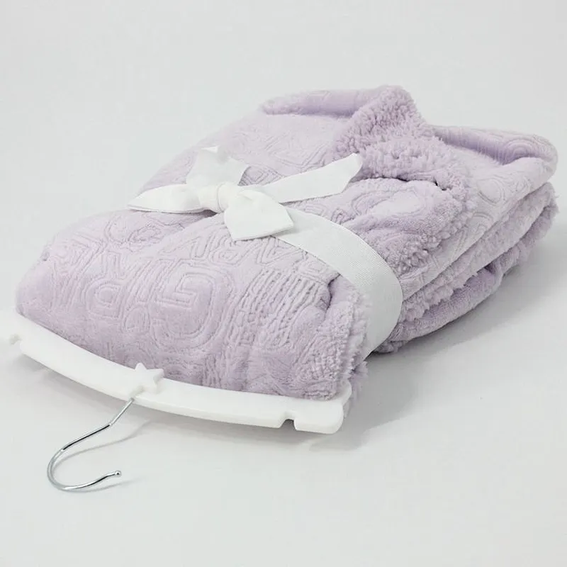 100% Polyester Super Soft Embossed Flannel Fleece For Baby Blanket
