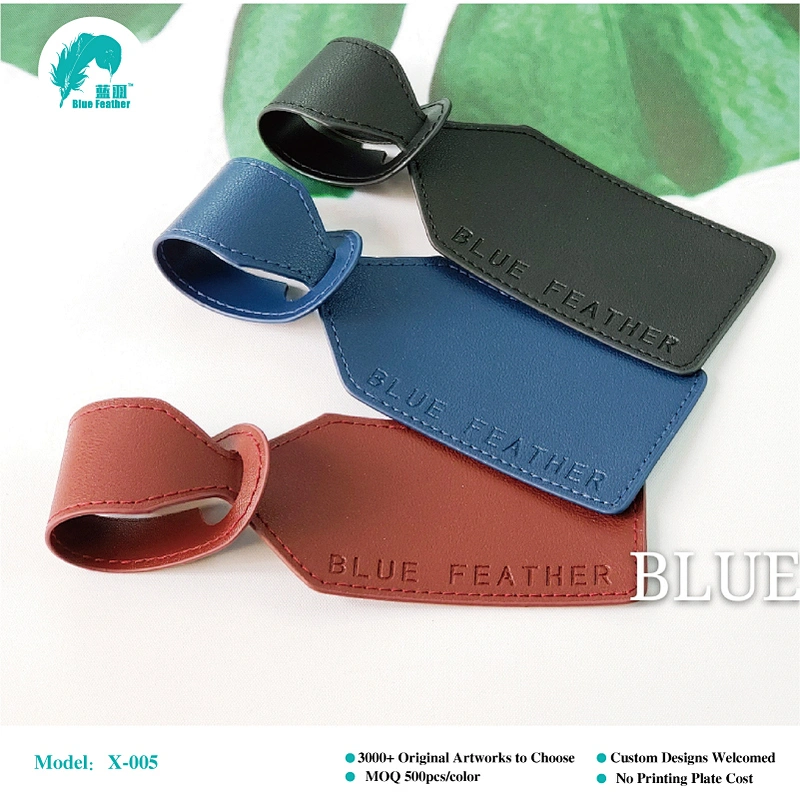 PU luggage boarding pass
