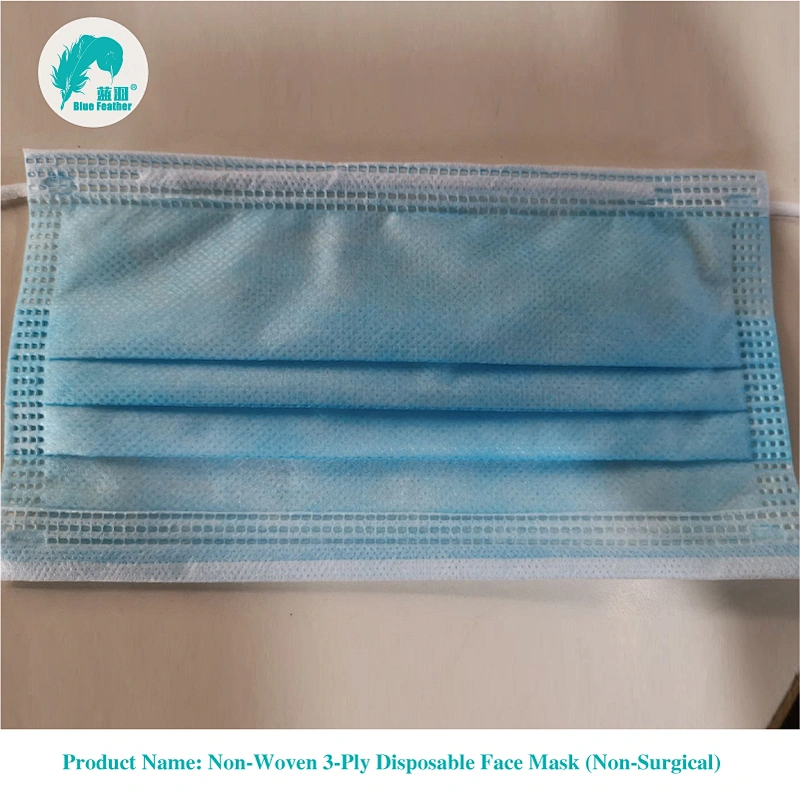 Non-Woven 3-Ply Disposable Face Mask (Non Surgical)