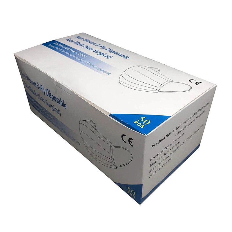Non-Woven 3-Ply Disposable Face Mask (Non Surgical)
