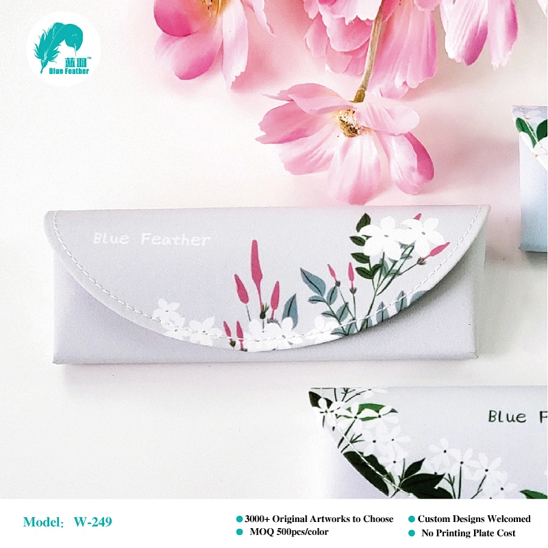New digital printed handmade glasses case
