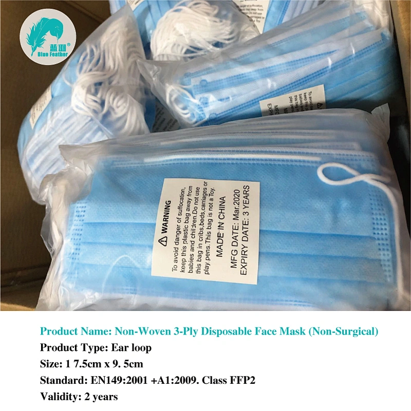 Non-Woven 3-Ply Disposable Face Mask (Non Surgical)