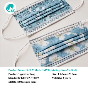 Disposable Protective  Face mask-colorful