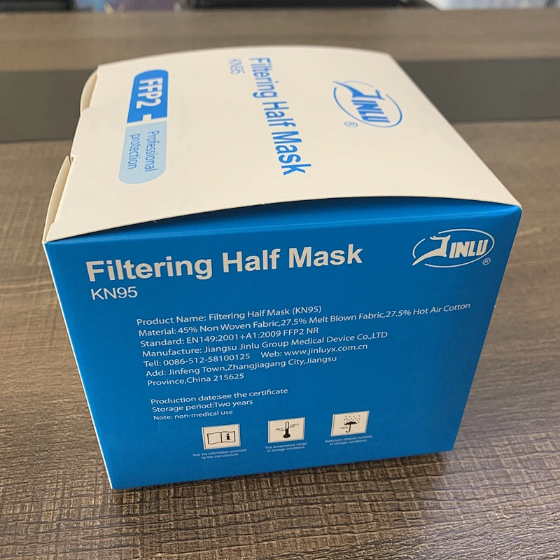 Disposable Half Filtering Mask  -FFP2  ( Non-Medical ) With CE