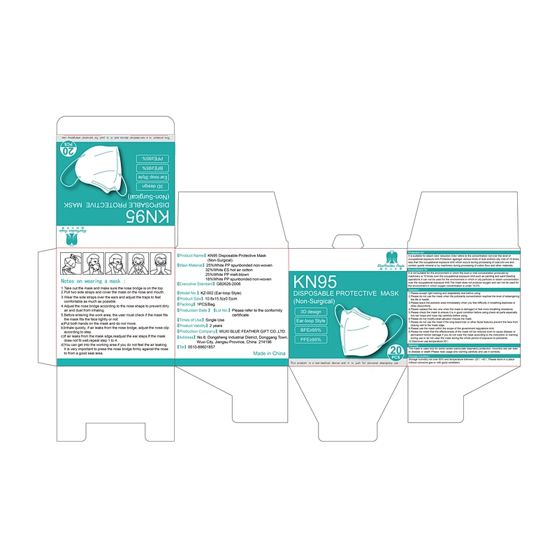 KN95 Disposable Face Mask