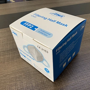 Disposable Half Filtering Mask  -FFP2  ( Non-Medical ) With CE
