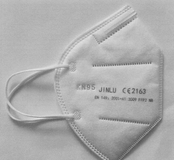 Disposable Half Filtering Mask  -FFP2  ( Non-Medical ) With CE