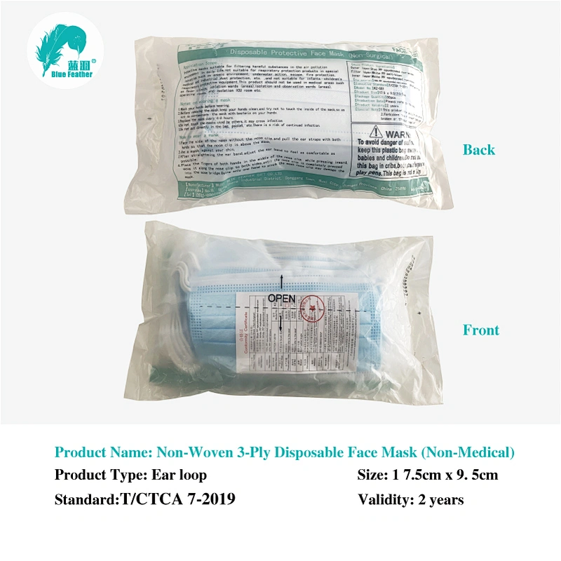 Disposable Protective  Face mask-colorful