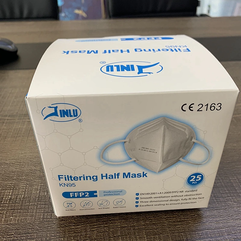 Disposable Half Filtering Mask  -FFP2  ( Non-Medical ) With CE