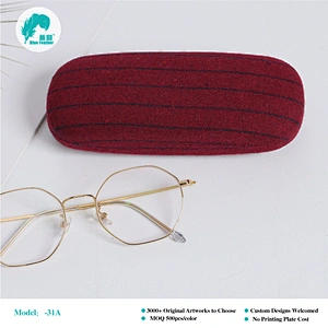 Hard eyeglass case