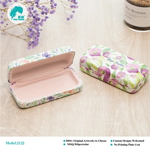 2020 flowers theme jewelry storage box