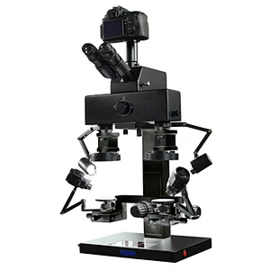 Microscópio de comparação, 3,2 ~ 288x