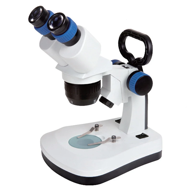 Stereomicroscopio, 1x2x/1x3x/2x4x, testa ruotata
