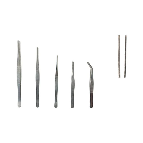 Forceps flat end