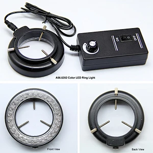 Anillo de luz LED de color, 60 LED