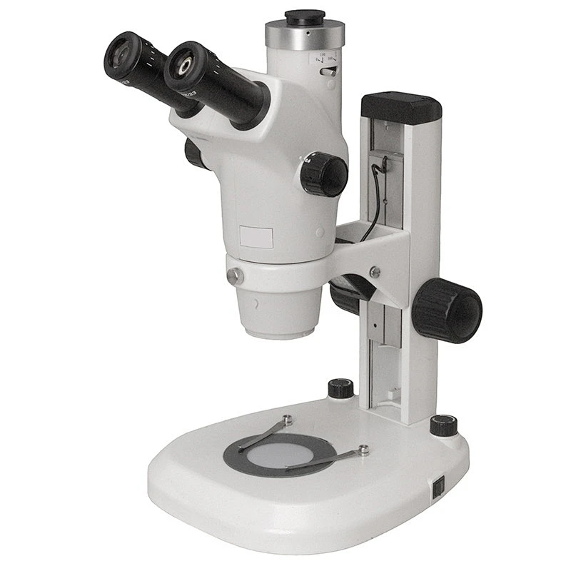 Stereomicroscopio zoom, 0,6x-5x, 1:8,3